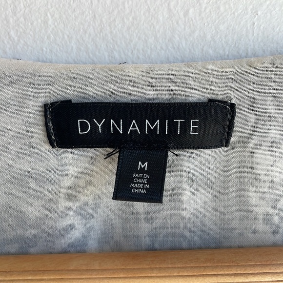 Dynamite | Cross-Over Printed Top - Picture 4 of 5